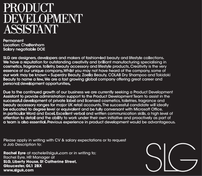 product development manager job description