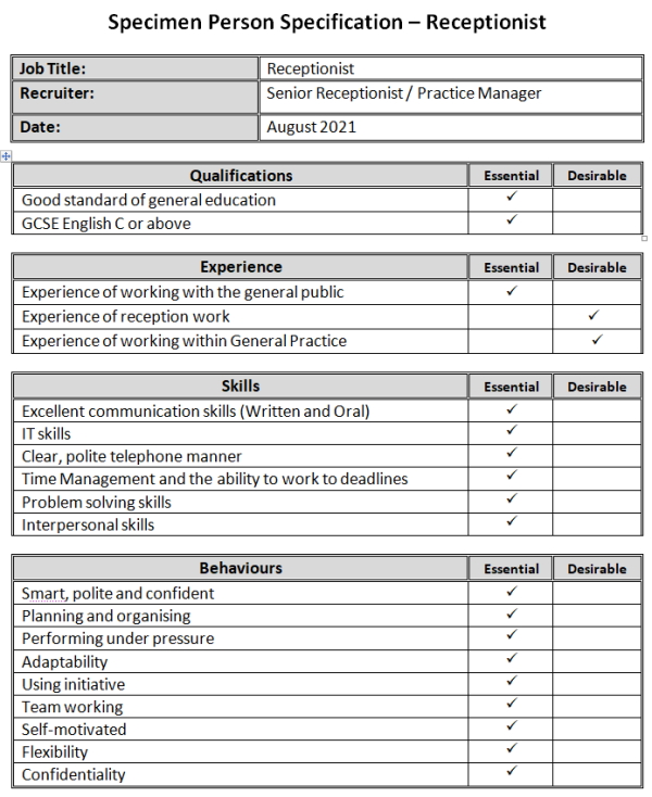MEDICAL RECEPTIONIST - PART TIME advertised by GlosJobs.co.uk