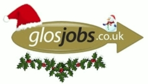 Christmas Logo GlosJobs